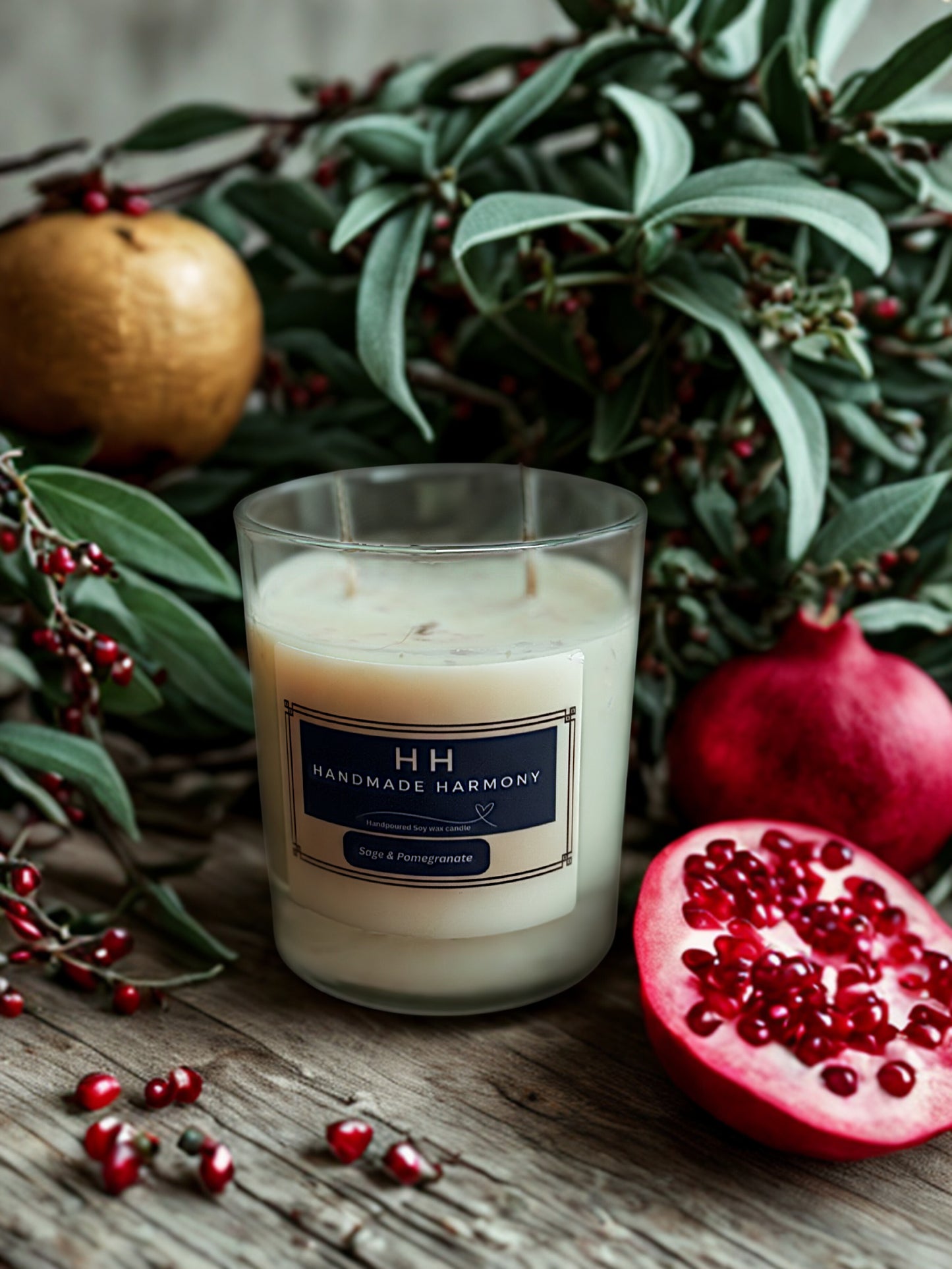 Candle - Sage & Pomegranate