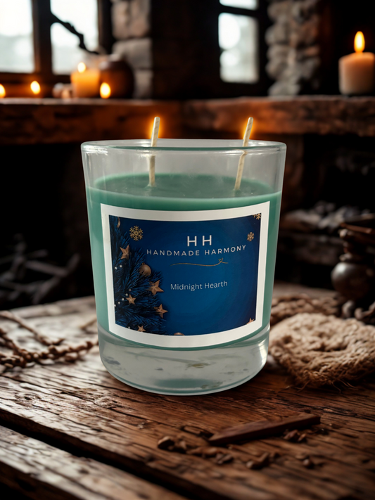Midnight Hearth Christmas Candle